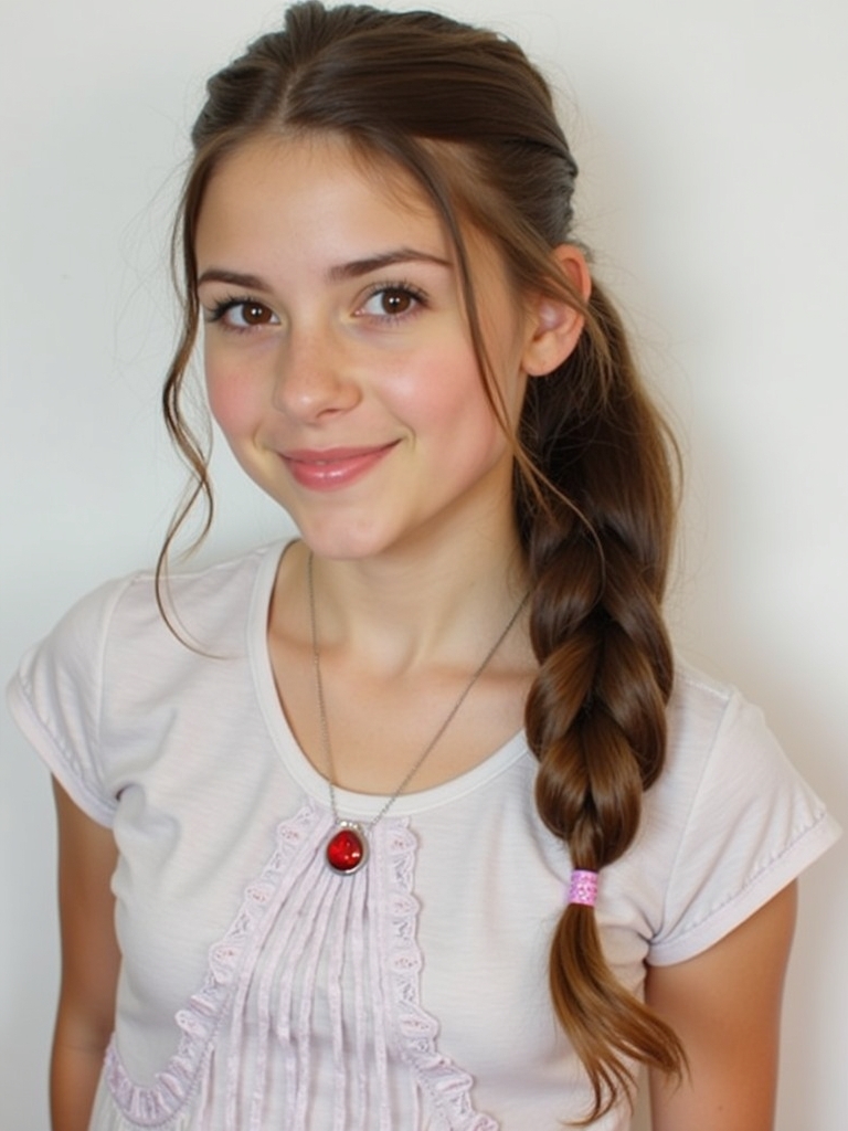 Hairstyles For School: The High Ponytail with a Twist