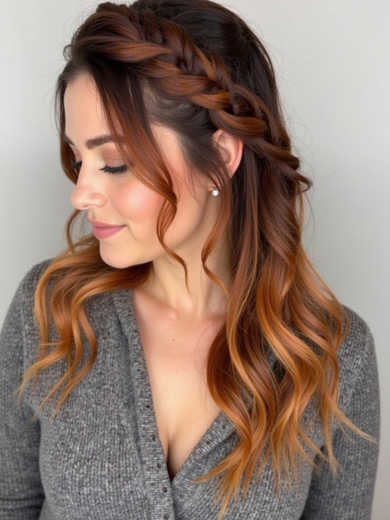 Copper Bronze Braids: 39 Copper Hair Color Ideas