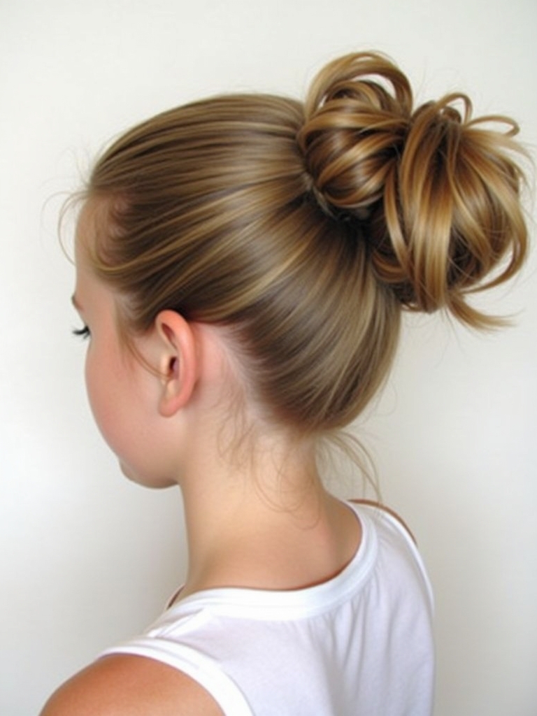 Easy Hairstyles For School: Bubble Ponytail