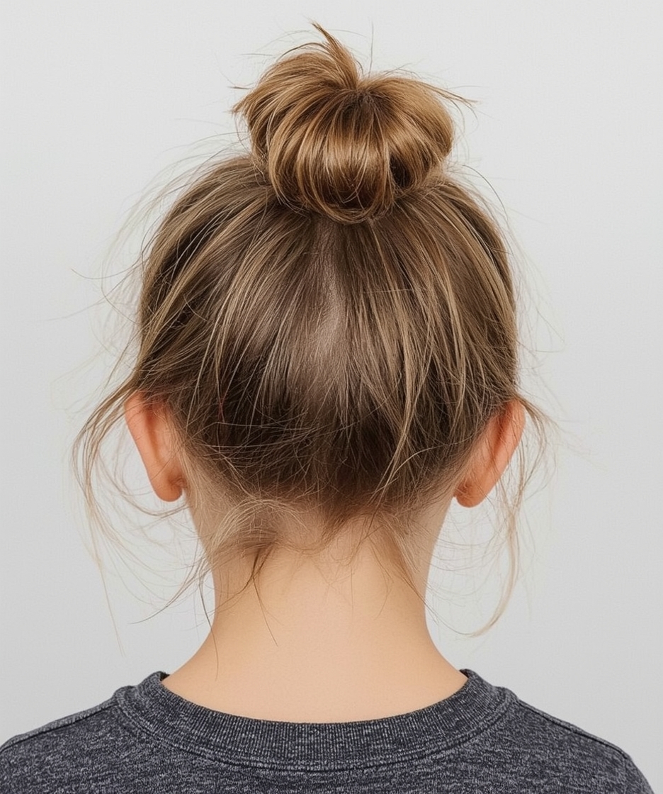 Hair Styles Kids: Bubble Ponytail