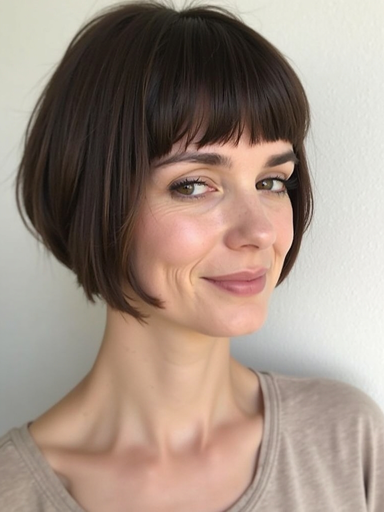 French Bob: Chic & Timeless Short Haircuts For Thin Fine Hair