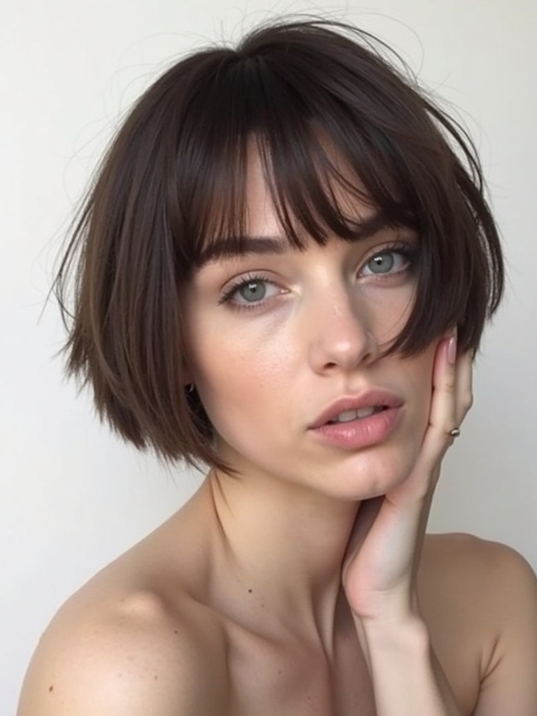 Micro Bob: Ultra-Short Style for Short Haircuts For Thin Fine Hair