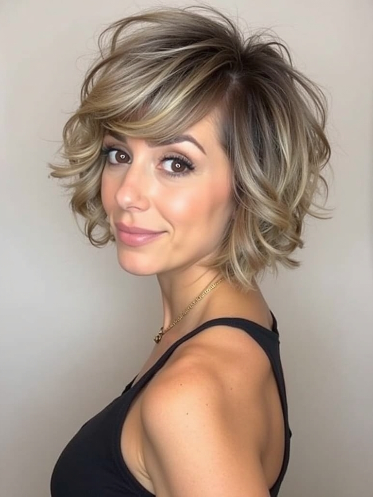 Wavy Pixie for Short Haircuts For Thin Fine Hair