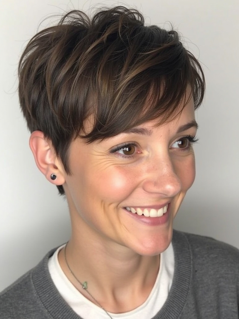 Layered Lob (Long Bob) for Short Haircuts For Thin Fine Hair