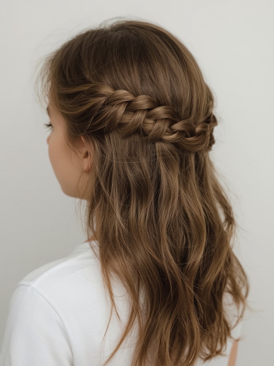 Hair Styles Kids: Side Braid