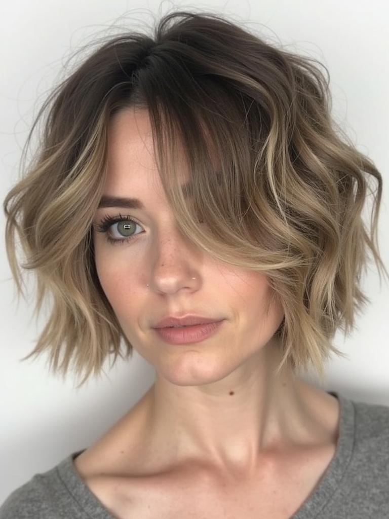 Stacked Bob: Adds Volume to Short Haircuts For Thin Fine Hair