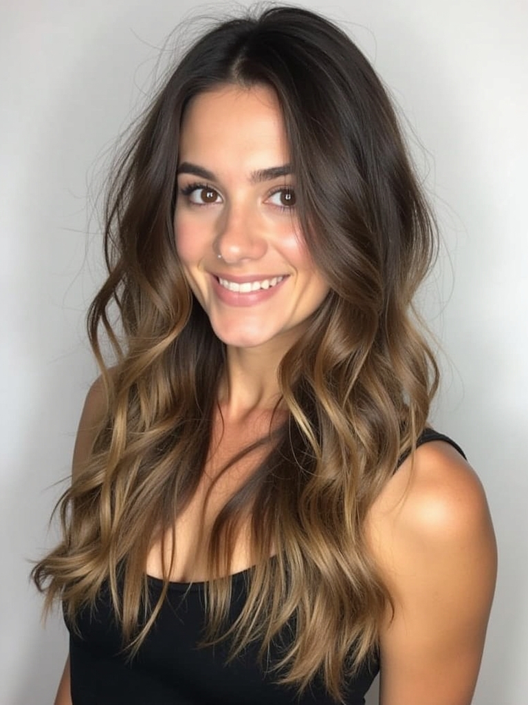 Long Haircut Ideas: Choppy Layers