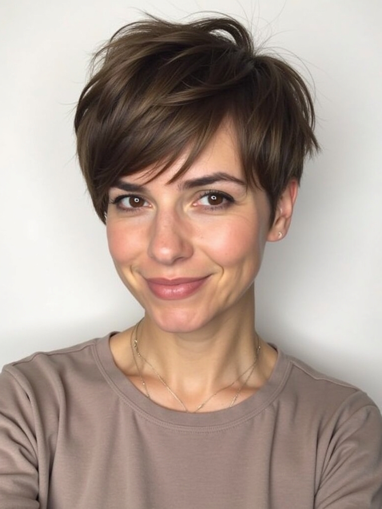 Pixie Bob: Combines Two Great Short Haircuts For Thin Fine Hair