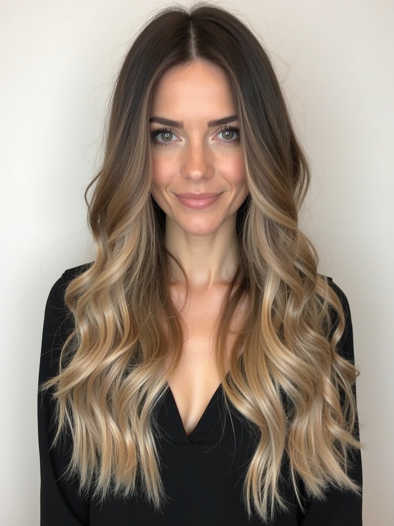 Long Haircut Ideas: Waterfall Layers
