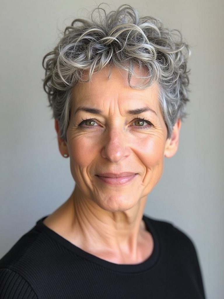  35 Stunning Curly Hairstyles for Women Over 60: Easy Wash and Wear Styles to Embrace Your Natural Texture