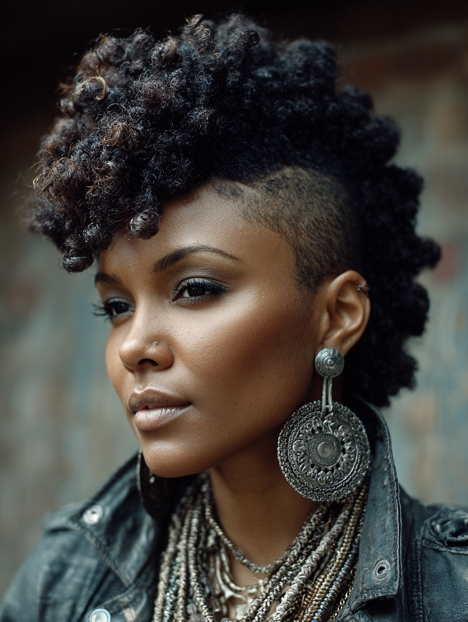 Frohawk Natural Hair Mohawk