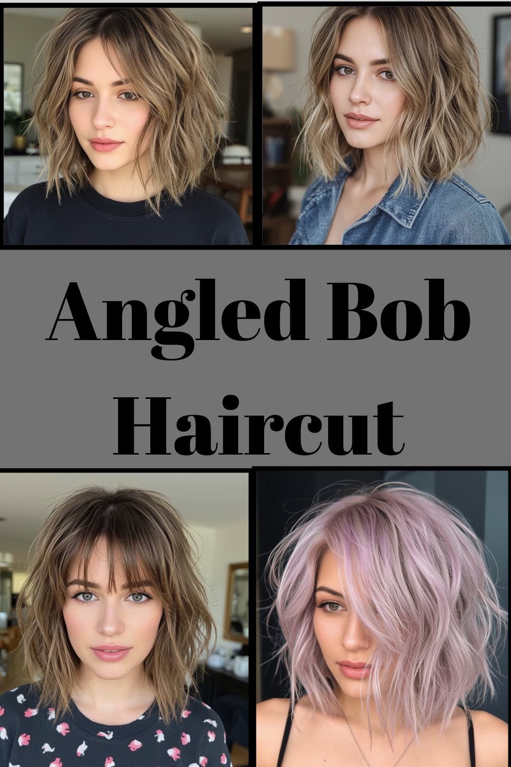 Angled Bob Haircut