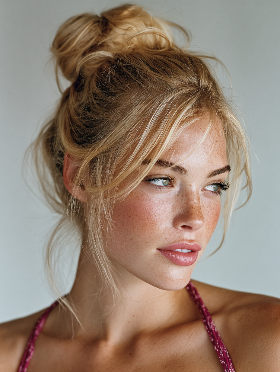 Summer Updos For Long Hair: The Effortless High Bun
